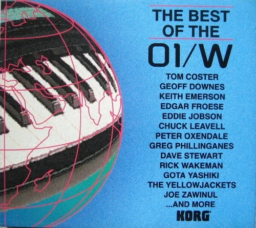 Rare KORG Best Of 01/W Music CD Organ Keyboard SAMPLER Various Artists 1992 V/A