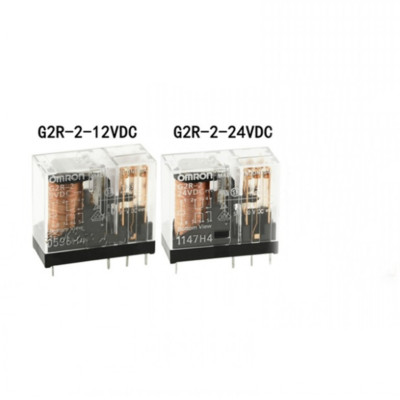 DC 12V 24V Power Relais 8Pin 5A Relais 2 Form C G2R-2-12VDC G2R-2-24VDC DIP8 PCB