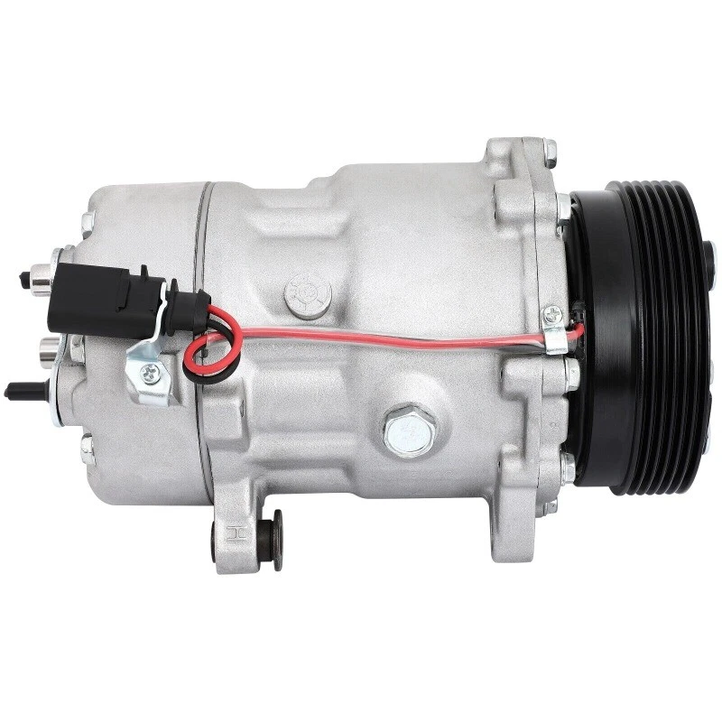 Compresor de aire acondicionado y embrague para 00-06 Volkswagen Jetta Beetle Audi CO 1233JC Foto 4 de 4