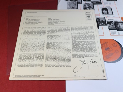 Johnny Cash FROM SEA TO SHINING SEA - LP CBS S 62972 Holland 1972 near mint - Picture 2 of 3