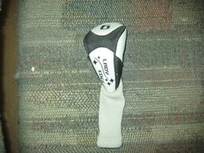 slightly used Tour Edge Lady Edge 6 hybrid Headcover white / black