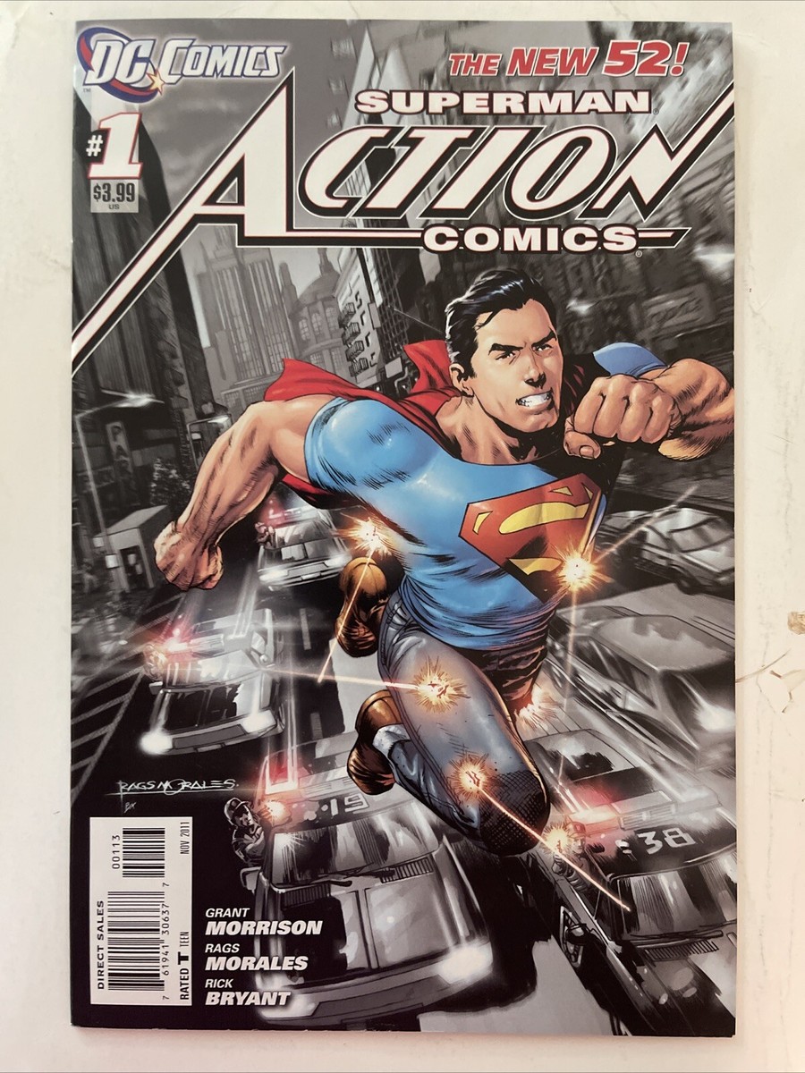 Action Comics #1 Rare 3rd Print DC New 52 Superman Grant Morrison