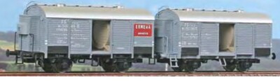 Acme 45057 Set 2 Güterwagen Mv Transport Wein Mit Bremserhaus,Ermewa + Mace & FS
