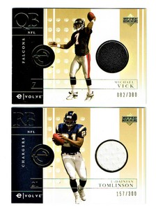 michael vick jersey card