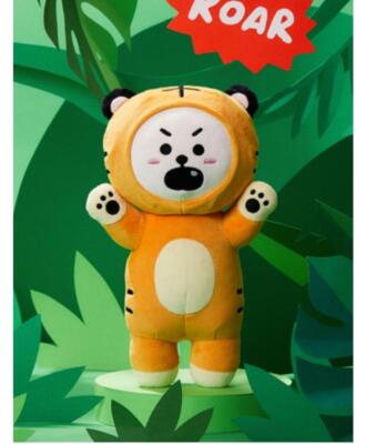 BTS BT21 Tiger RJ Tatton New Year Plush Doll LINE Friends