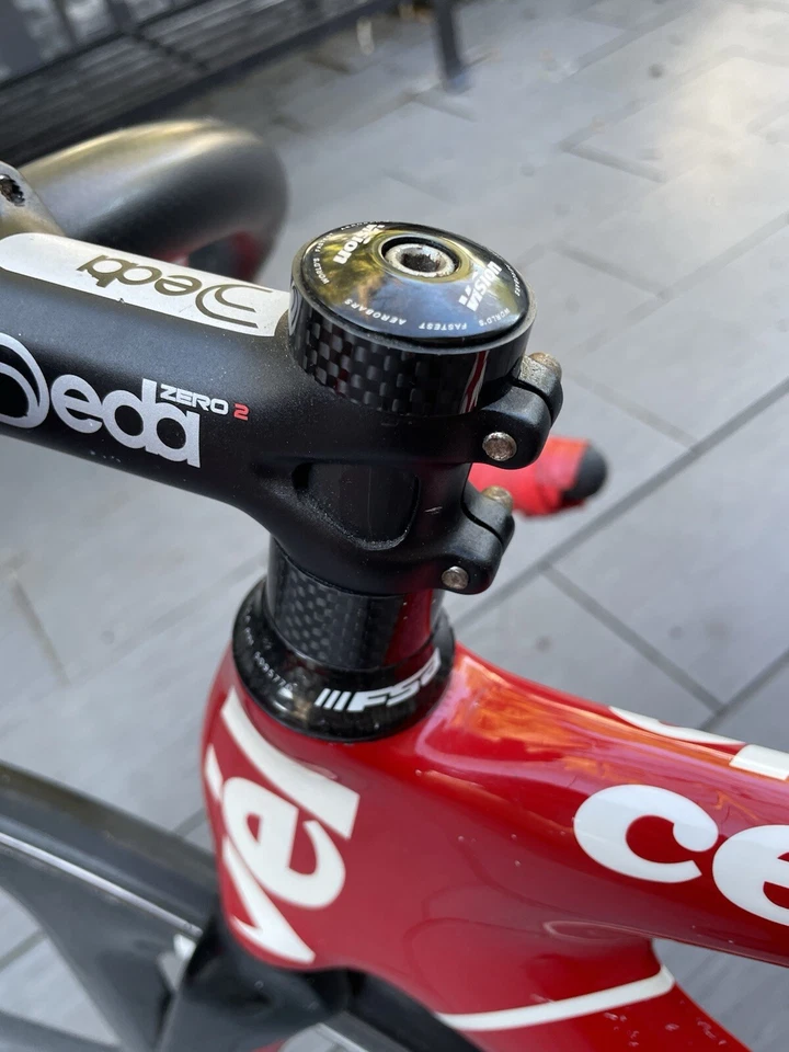 Bicicleta de Pista Original RARA Cervelo T3 Engranaje Fijo Nivel Olímpico Foto 4 de 4