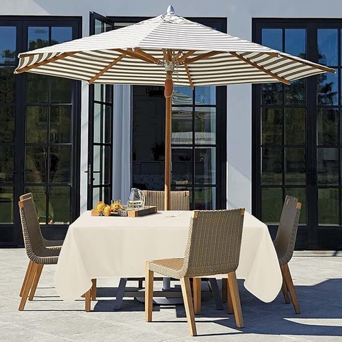 Table Cover Outdoor and Indoor Tablecloth Washable Waterproof Wrinkle Free - Picture 2 of 8