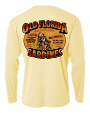 Long sleeve microfiber fishing boating UPF 50 shirt