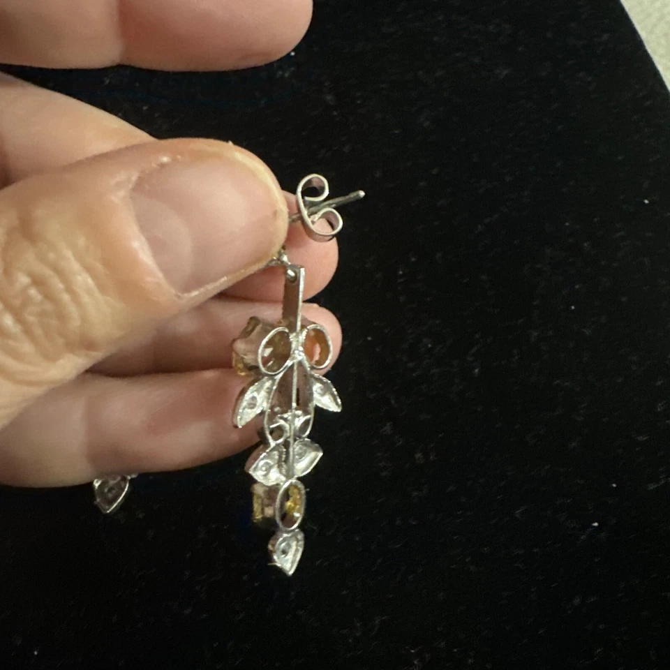 Orecchini Pendenti Vintage - Immagine 4 di 4