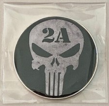 Punisher - 2A - Marvel - New Pro size 32mm Slim - Golf Ball Marker