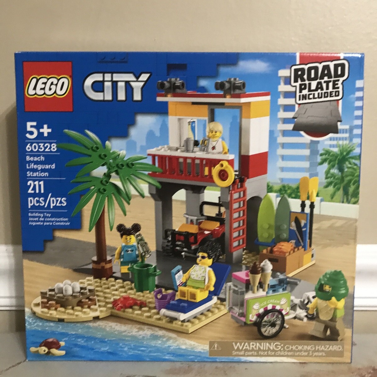 Lego Ideas Lego Lifeguard Set LEGO City Fahrzeuge 60453 Lifeguard Beach  Rescue Truck 60453