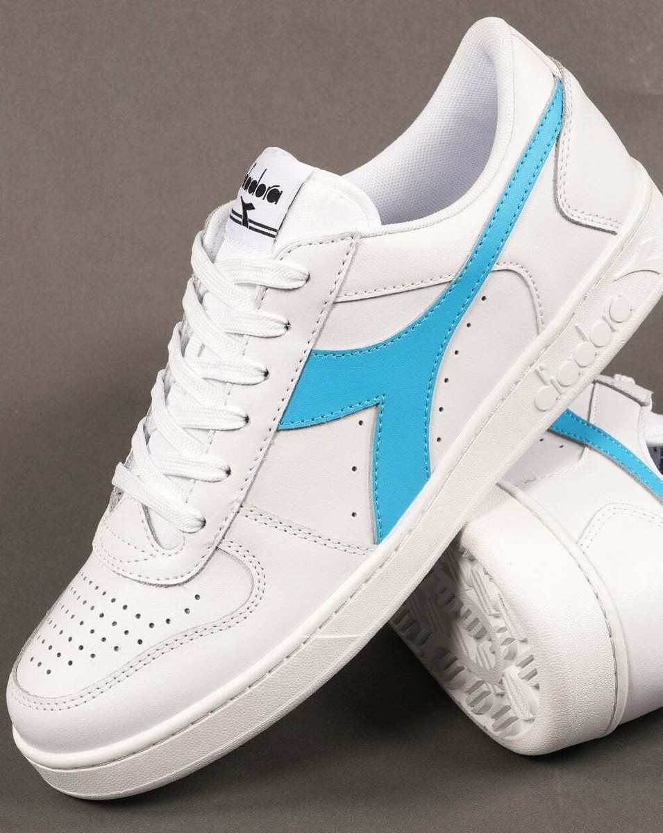 Diadora 80s x MB Elite Trainer White/Turquoise