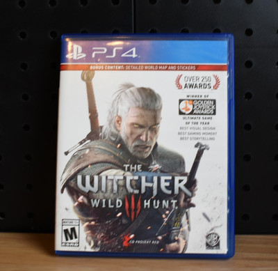 Witcher 3: PS4 Wild Hunt TESTED CIB