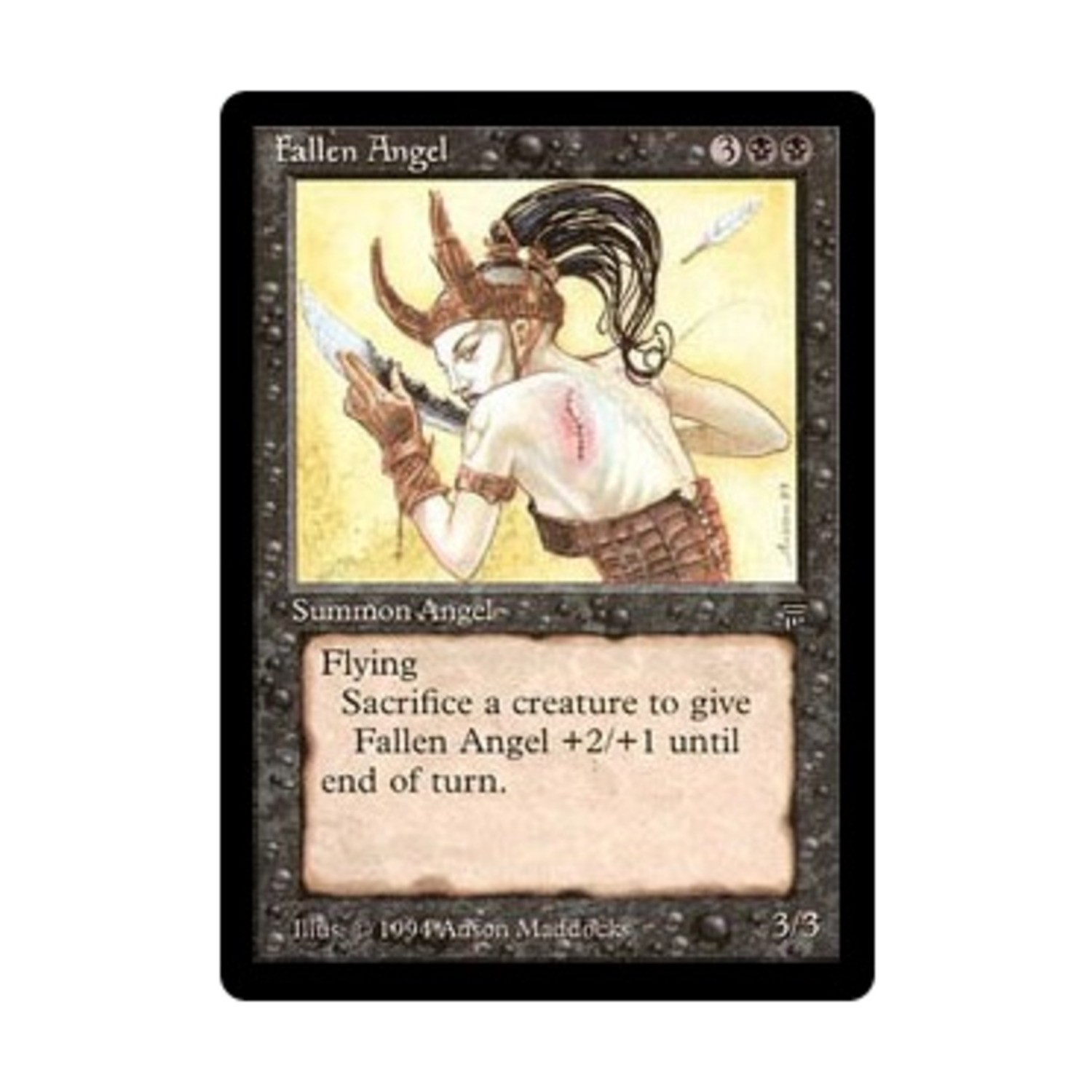 WotC MtG Legends Fallen Angel (U) EX