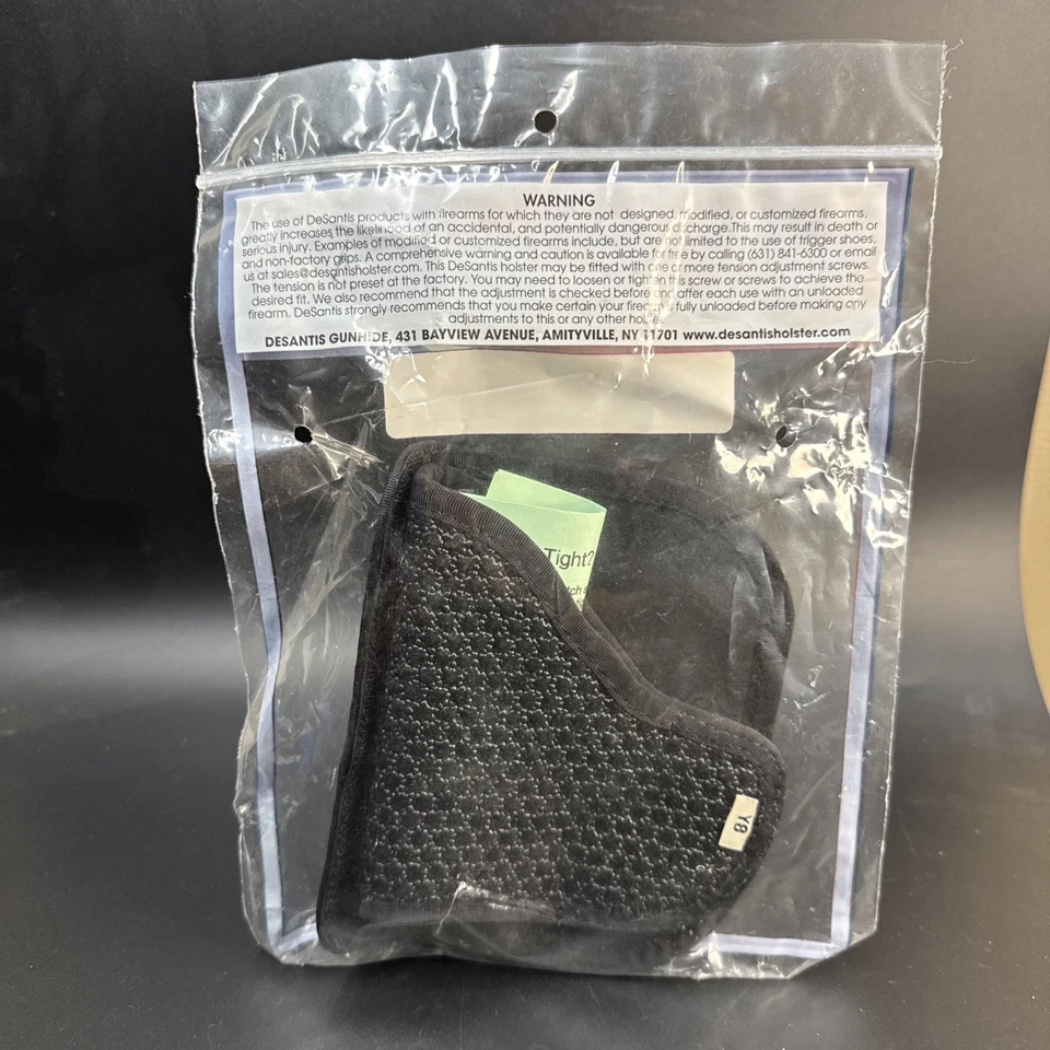 Кобура карманная DESANTIS M44 Super Fly подходит для Glock 42 черная нейлоновая под обе руки - Изображение 4 из 4