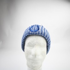 Indianapolis Colts New Era Winter Hat Unisex Light Gray Used LXL