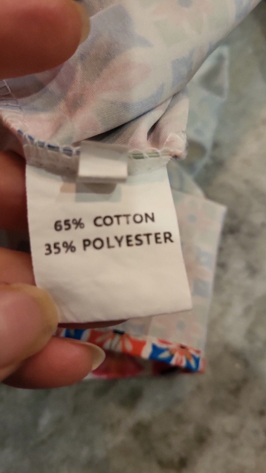 Fluorescent Printed Swiss Dot Patchwork Boho Plea… - image 4