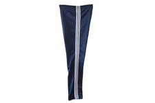 Vintage ADIDAS Track Pants Size M retro sport style training trousers blue 70s