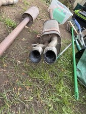 Peugeot 208 Genuine Rear Exhaust Box + centre pipe 1.6 THP/GTI