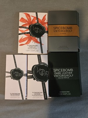 5-Piece Viktor & Rolf Fragrance Collection | Flowerbomb & Spicebomb Mini Set