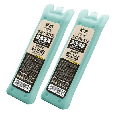 IRIS OHYAMA Sub-Zero Ice Pack Stick Typ 2 Set Quick Freezing Japan mit Track JP