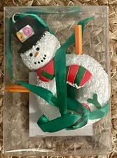 SALE! Dunkin Donuts Snowman Joy Collectible Ornament 2014 New In Box!