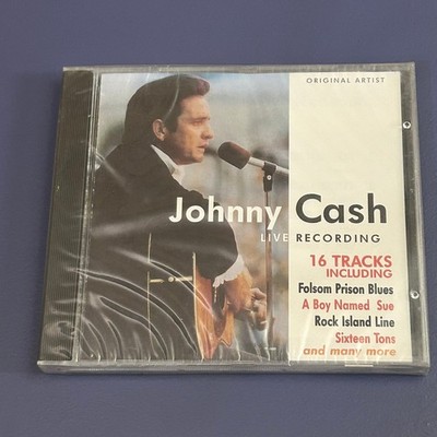 Johnny Cash   Live Recording CD 1995 Country Rockabilly Fat Boy Records NOS