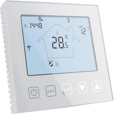 WiFi Thermostat for Boilers/Underfloor Heating 3A 230V – White