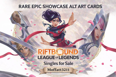 Riftbound English Spiritforged Singles EPICS & SHOWCASE ALT ARTs Fast Shipping