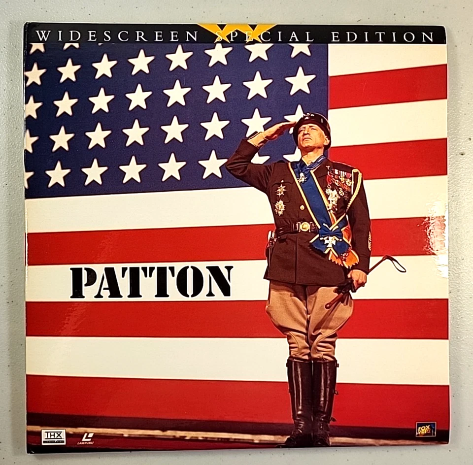 Patton (Laserdisc) *2-discs LIKE NEW* George C. Scott, Widescreen, THX - Image 2 of 4