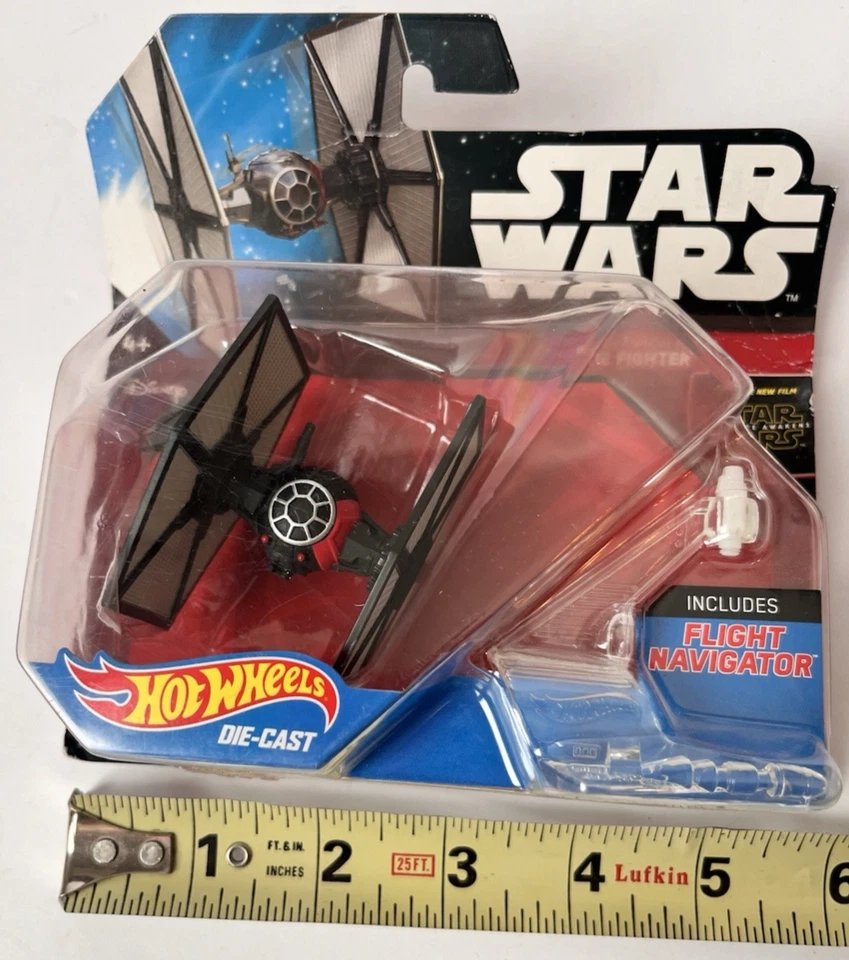 Hot Wheels Star Wars The Force Awakens First Order Special Forces Tie Fighter - Image 4 of 4
