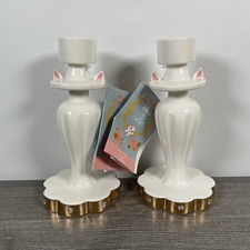 Disney Parks 2x Aristocats Marie Candle Holder Set Of 2 | New | Read Description