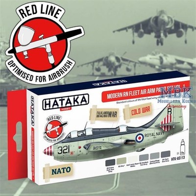 Hataka HTK-AS113 Modern RN Fleet Air Arm paint set vol.1