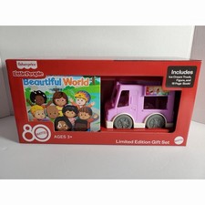 Fisher Price Little People Ice Cream Truck Playset  Book