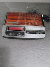 1980's Vintage GE Model 7-4612A Digital Alarm Clock Radio works Battery Backup