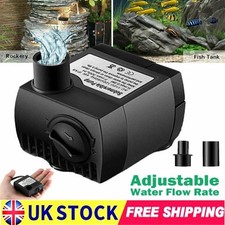 5W Electric Water Feature Pump Small Fountain for Outdoor Garden Fish Pond