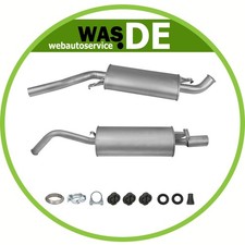Auspuffanlage Auspuff Audi A6 100 2.0 16V & 2.3  98KW 103KW 1990-1997 +Anbaukit