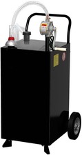 40 Gallon Portable Fuel Caddy ,Diesel Fuel Gasoline Transfer Storage Tank w/Pump