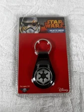 Disney Star Wars Galactic Empire Imperial Insignia Key Ring ~ Sealed