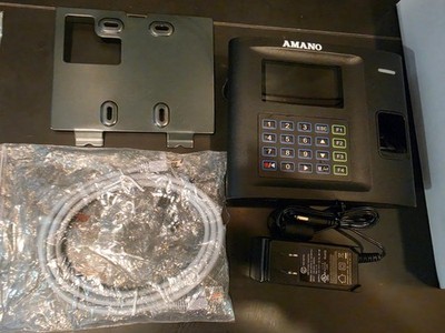 Amano Time Guardian  Biometric Fingerprint Time System, Black, MTX-30F/A964
