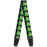 Guitar Strap - Checker Mosaic Green (Us Import) ACC NEU