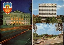 Teatrul de Stat Arad Romania vintage postcard u893