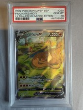 Pokemon Chariard V SWSH260 Ultra-Premium Collection 2022 Gem Mint PSA 10