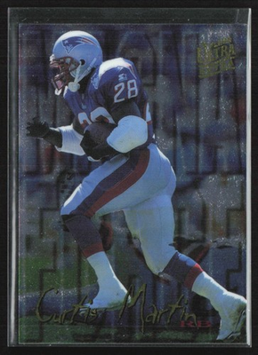 #ad Curtis Martin 1995 Fleer Ultra Magna Force #18 New England Patriots $19.99