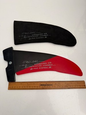 PRO-AM CROSSOVER 29 BY CHRISTIAN KOESTER WINDSURFING FIN FOR MISTRAL WITH SLEEVE