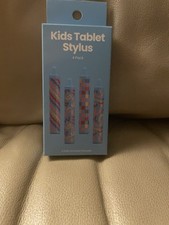 Kids Tablet Stylus 4-Pack - Multicolor NWT Fun Art Phone Crayon Style Unique