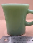 Vintage Oven Fire King C-Handle Coffee Mug Thick Heavy Jadeite Restaurant Ware