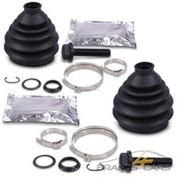 Atec 2X Faltenbalgsatz Antriebswelle Radseitig FÜR VW Beetle Bora Caddy Golf