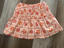CUTE  Zara Girls Skirt 9/10 Pink And Orange