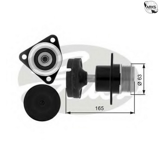 Original Gates generator freewheel OAP7050 for Ford - Image 16